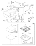 Page E Diagram and Parts List for 0457-0  Briggs and Stratton Pressure Washer